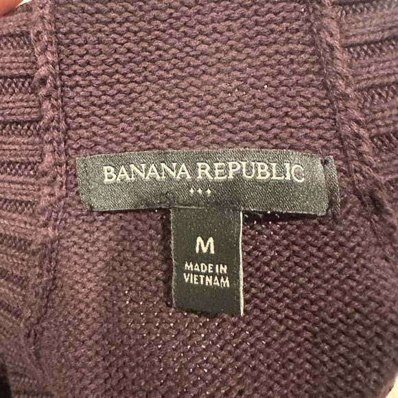 Banana Republic Deep Purple Racerback Knit Top - Picture 4 of 4